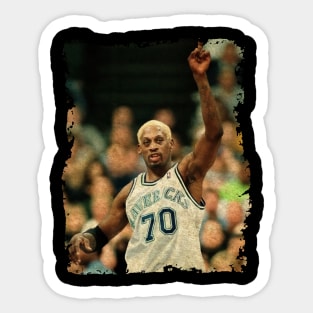 Dennis Rodman #70 in Dallas Mavericks Sticker